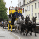 Foto: Postkutsche mit vier Mulis von und mit Achim Rensch am 20. August 2023 in Lychen