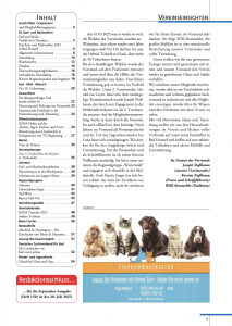 Foto: Inhaltsverzeichnis Esel-Post Juni 2025