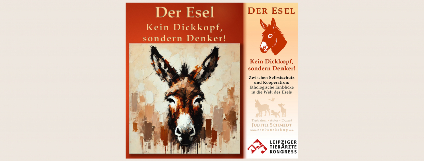 Illustration: Der Esel - Kein Dickkopf, sondern Denker! Judith Schmidt