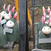 Foto: Eselpokale warten auf ihre Sieger