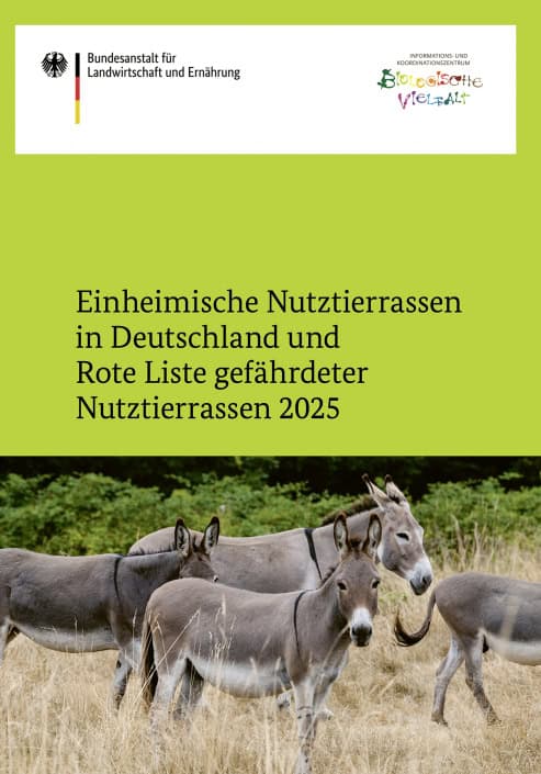 Buchtitel: Einheimische Nutztierrassen in Deutschland und Rote Liste gefährdeter Nutztierrassen 2025