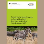 Titelbild: Bundesanstalt für Landwirtschaft und Ernährung: Einheimische Nutztierrassen in Deutschland und Rote Liste gefährdeter Nutztierrassen 2025
