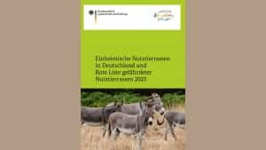Titelbild: Bundesanstalt für Landwirtschaft und Ernährung: Einheimische Nutztierrassen in Deutschland und Rote Liste gefährdeter Nutztierrassen 2025