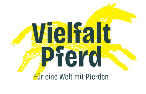 Aktionslogo: Vielfalt Pferd - Für eine Welt mit Pferden