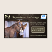 Webinar: Ein ganzes Esel-Jahr | Reparaturen im Gehege