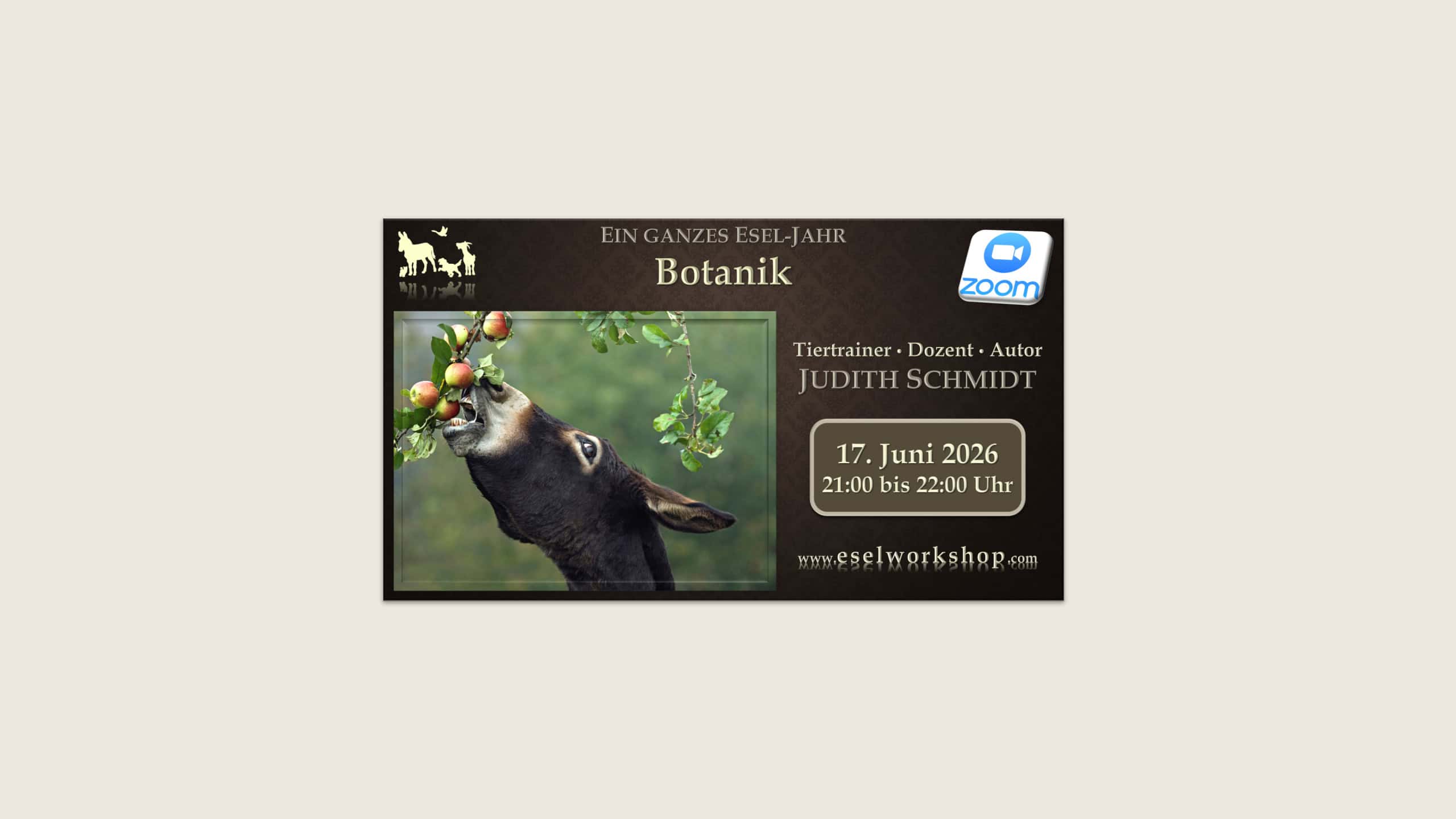 Webinar: Ein ganzes Esel-Jahr | Botanik