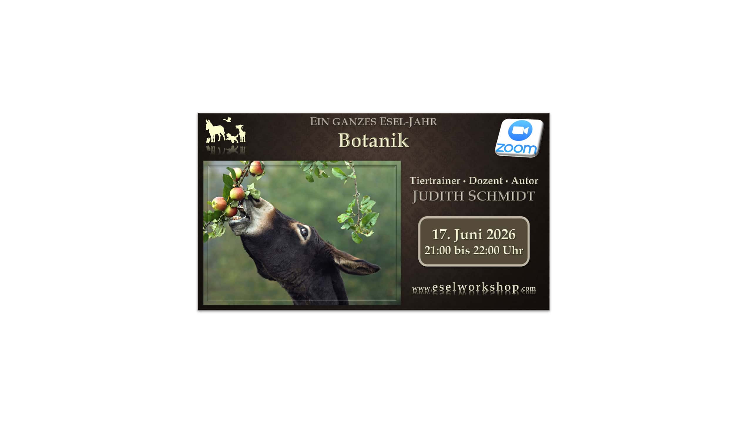 Webinar: Ein ganzes Esel-Jahr | Botanik