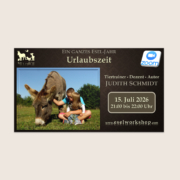 Webinar: Ein ganzes Esel-Jahr | Urlaubszeit