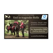 Webinar: Ein ganzes Esel-Jahr | Esel in tragender Rolle