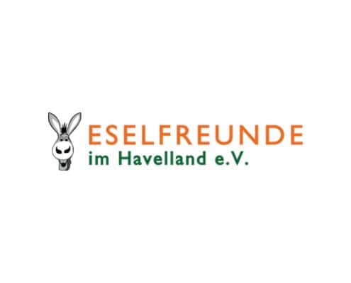 Logo: Eselfreunde im Havelland e. V., 495 x 400 Pixel