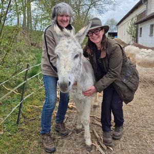 Sabine Hug und Martina Garg
