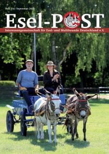 Titelseite Esel-Post 154, September 2026